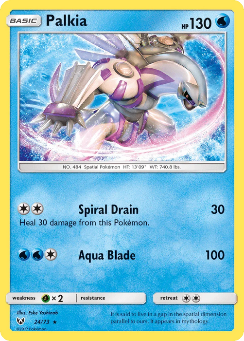 Palkia (24/73) [Sun & Moon: Shining Legends] - for just $0.15! 
