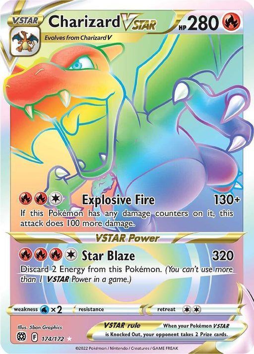 Charizard VSTAR (174/172) [Sword & Shield: Brilliant Stars] - for just $31.65! 