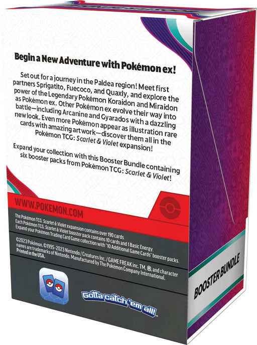 Pokémon TCG: Scarlet & Violet - Paldea Evolved Booster Bundle - Premium Novelties & Gifts - Just $31.99! Shop now at Retro Gaming of Denver