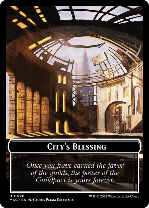 City's Blessing // Human Soldier Double-Sided Token [Murders at Karlov Manor Commander Tokens] - Just $0.15! Shop now at Retro Gaming of Denver