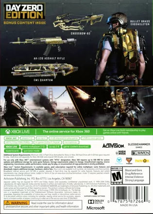 Call of Duty Advanced Warfare [Day Zero] – Xbox 360 (X360) - for just $0! 