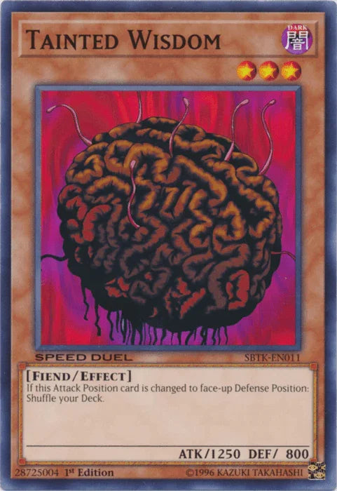 Tainted Wisdom [SBTK-EN011] Common - for just $0.10! 