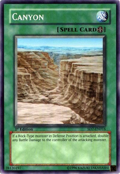 Canyon [SD7-EN016] Common - for just $0.20! 