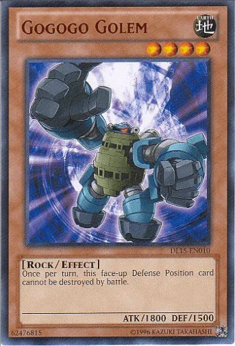Gogogo Golem (Red) [DL15-EN010] Rare - for just $0.20! 