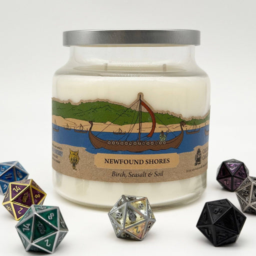 Cantrip Candles - Newfound Shores (16 oz Glass Candle) - for just $49.99! 