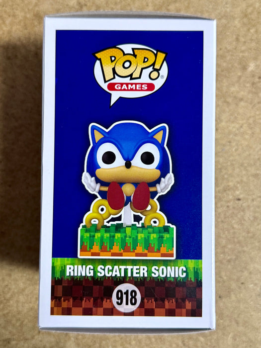 Funko Pop! Games Sonic the Hedgehog Ring Scatter #918 Sega PX Previews Exclusive - for just $15! 