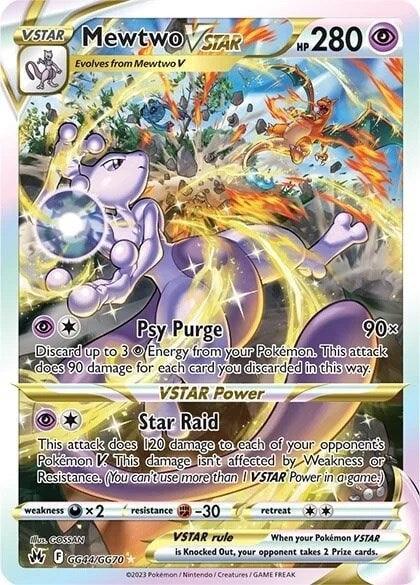 Mewtwo VSTAR (GG44/GG70) [Sword & Shield: Crown Zenith] - for just $116.30! 