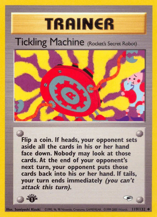 Tickling Machine (119/132) [Gym Heroes 1st Edition] - for just $1.30! 