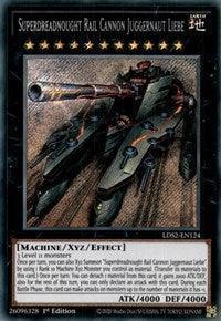 Superdreadnought Rail Cannon Juggernaut Liebe [LDS2-EN124] Secret Rare - for just $0.30! 