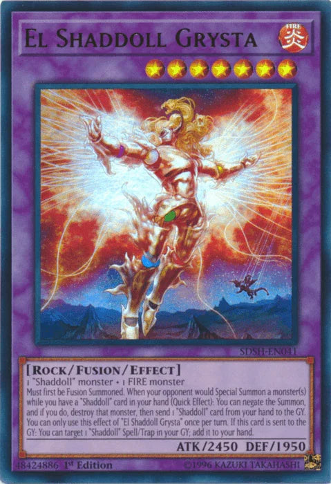 El Shaddoll Grysta [SDSH-EN041] Ultra Rare - for just $0.10! 