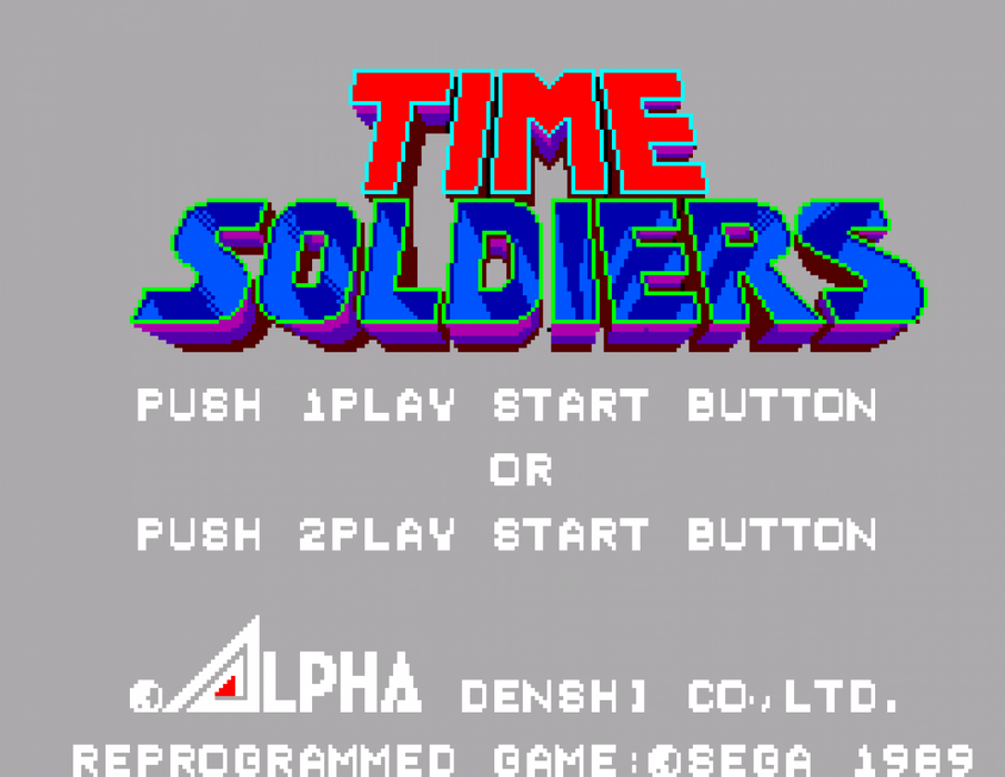Time Soldiers – Sega Master System (SMS) - for just $15.99! 