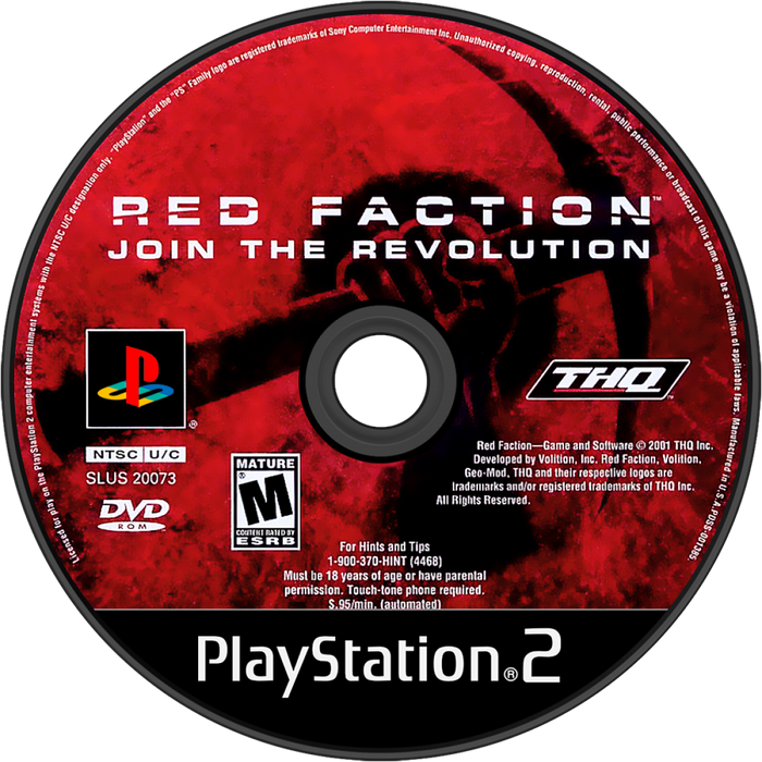 Red Faction – PlayStation 2 (PS2) - for just $0! 