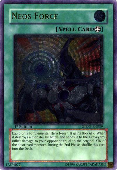 Neos Force [STON-EN039] Ultimate Rare - for just $5.20! 
