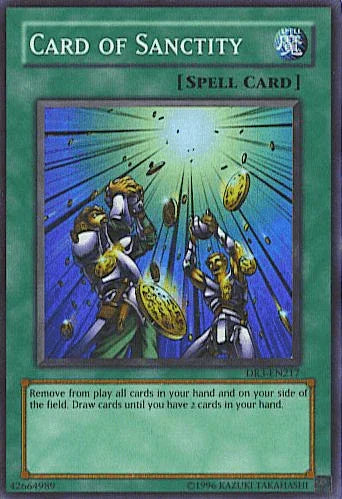 Card of Sanctity [DR3-EN217] Super Rare - for just $5.65! 