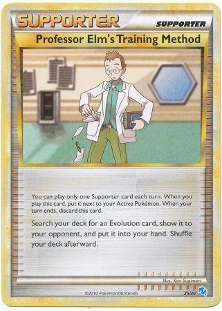 Professor Elm's Training Method (25/30) [HeartGold & SoulSilver: Trainer Kit - Gyarados] - for just $0.40! 