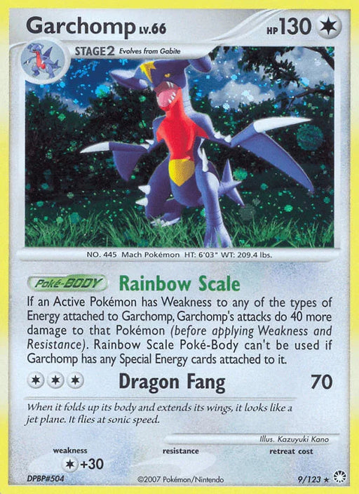 Garchomp (9/123) [Diamond & Pearl: Mysterious Treasures] - for just $11.60! 