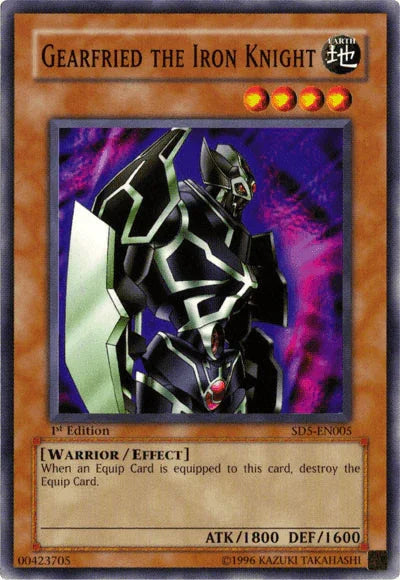 Gearfried the Iron Knight [SD5-EN005] Common - for just $0.10! 