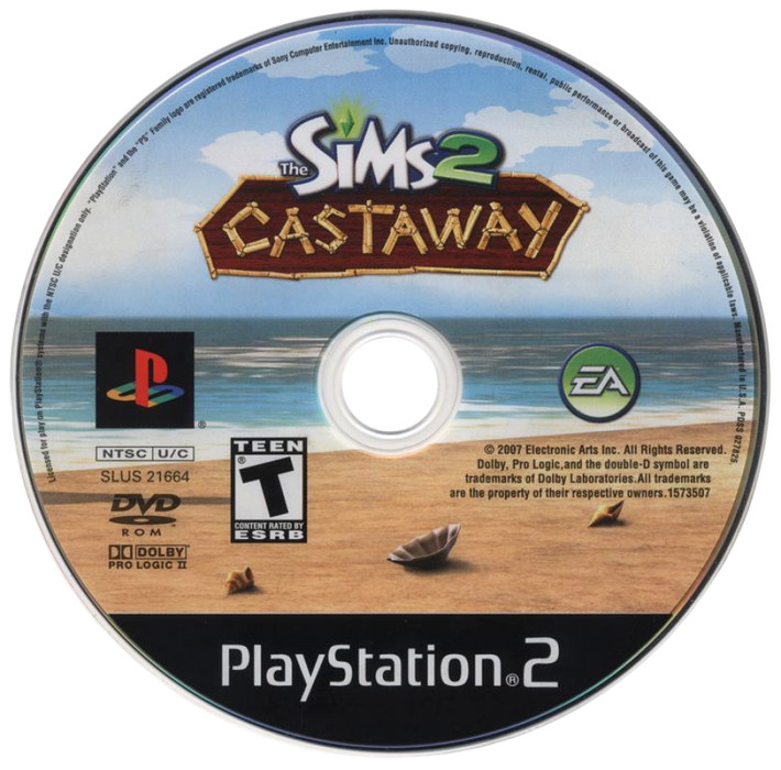 The Sims 2: Castaway – PlayStation 2 (PS2) - for just $20.99! 