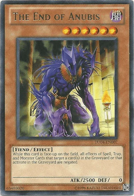 The End of Anubis [TU04-EN007] Rare - for just $0.30! 