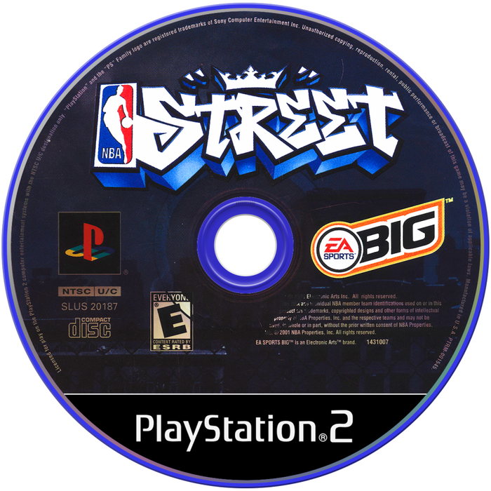 NBA Street – PlayStation 2 (PS2) - for just $0! 