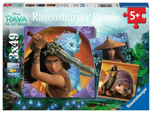 Puzzle: Raya and the Last Dragon (3 x 49pc Puzzles) - for just $15.99! 