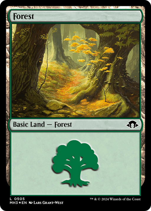 Forest (0505) (Ripple Foil) [Modern Horizons 3] - Just $0.03! Shop now at Retro Gaming of Denver