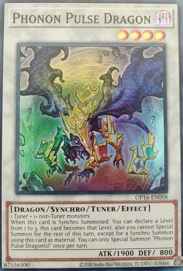 Phonon Pulse Dragon [OP16-EN008] Super Rare - for just $0.10! 