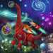 Puzzle: Dinosaurs in Space - for just $19.99! 