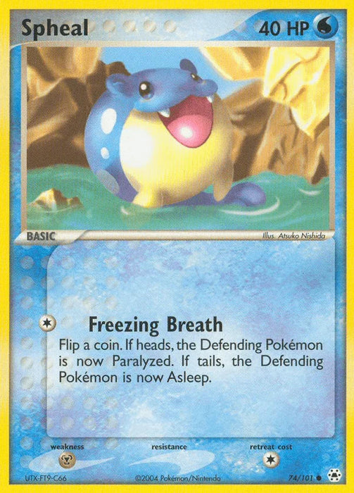 Spheal (74/101) [EX: Hidden Legends] - for just $0.80! 