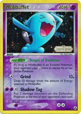 Wobbuffet (28/92) (Stamped) [EX: Legend Maker] - for just $13.10! 