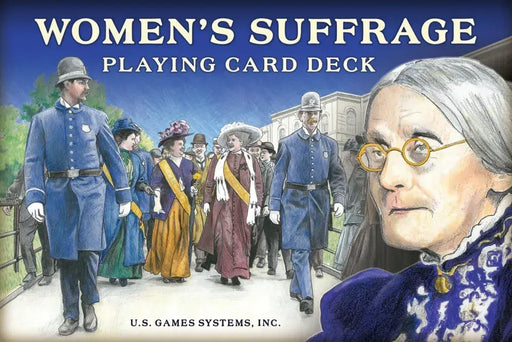 Women's Suffrage Playing Card Deck - for just $7.99! 