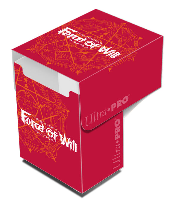 Ultra PRO: Flip Box - Force of Will (Red Card Back) - for just $0! 