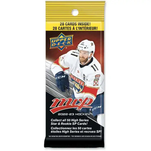 Upper Deck - 2022 / 2023 Hockey MVP Fat Pack - for just $3.50! 
