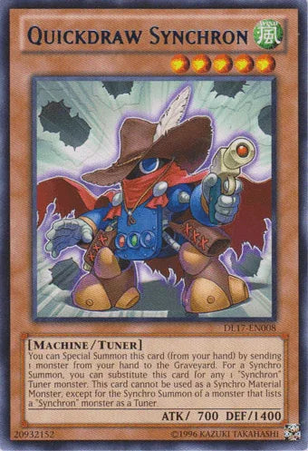 Quickdraw Synchron (Blue) [DL17-EN008] Rare - for just $0.60! 
