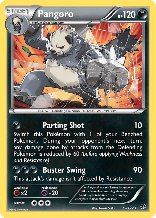Pangoro (75/122) [XY: BREAKpoint] - for just $0.10! 