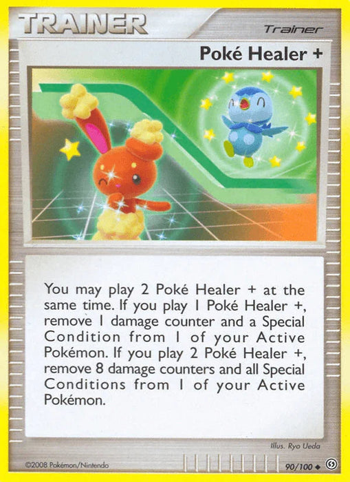 Poke Healer + (90/100) [Diamond & Pearl: Stormfront] - for just $0.40! 