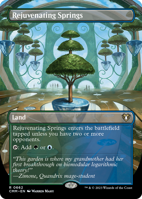 Rejuvenating Springs (CMM-662) - Commander Masters (Borderless) - for just $3.69! 