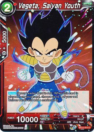 Vegeta, Saiyan Youth (BT11-011) [Vermilion Bloodline] - for just $0.10! 