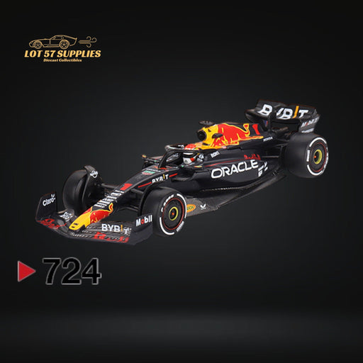 (Pre-Order) Mini-GT Oracle Red Bull Racing RB19 #1 Max Verstappen 2023 F1 2023 Bahrain GP Winner #724 1:64 MGT00724 - for just $22.99! 
