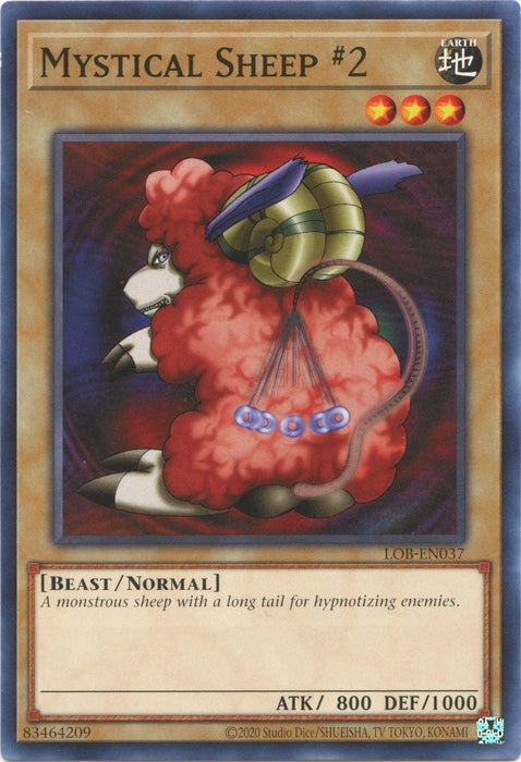 Mystical Sheep #2 (25th Anniversary) [LOB-EN037] Common - for just $0.10! 