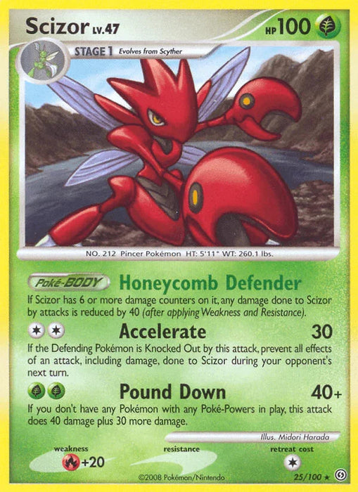 Scizor (25/100) [Diamond & Pearl: Stormfront] - for just $3.05! 