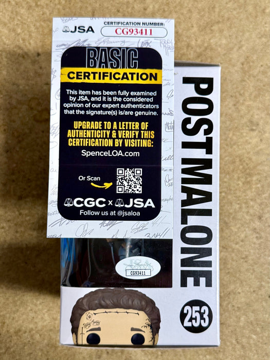 Post Malone Signed Vaulted Knight Armor (Circles Music Video) Funko Pop! #253 With JSA COA - for just $225! 
