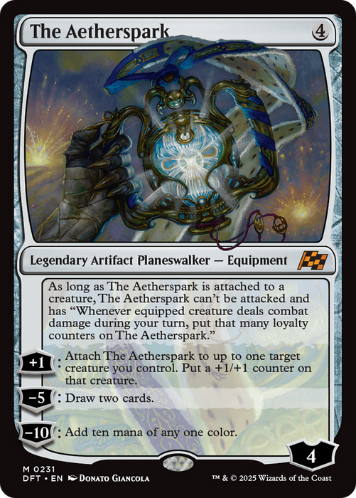 The Aetherspark (DFT-231) - Aetherdrift - for just $6.12! 
