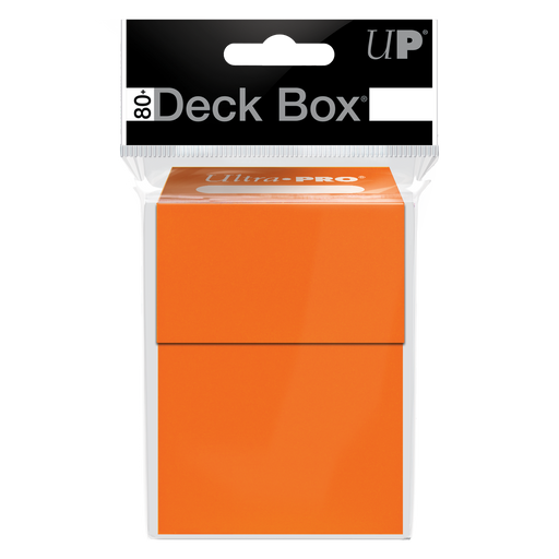 Ultra PRO: 80+ Deck Box - Orange - Just $0! Shop now at Retro Gaming of Denver