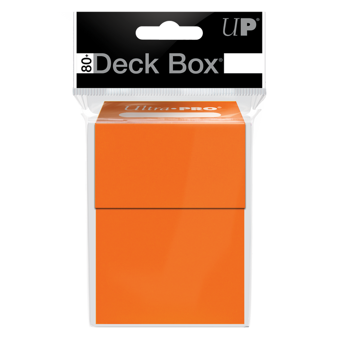 Ultra PRO: 80+ Deck Box - Orange - Just $0! Shop now at Retro Gaming of Denver