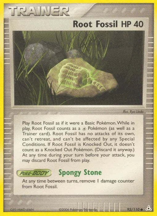 Root Fossil (93/110) [EX: Holon Phantoms] - for just $0.20! 