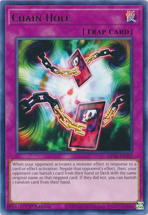 Chain Hole [MP20-EN083] Rare - for just $0.10! 