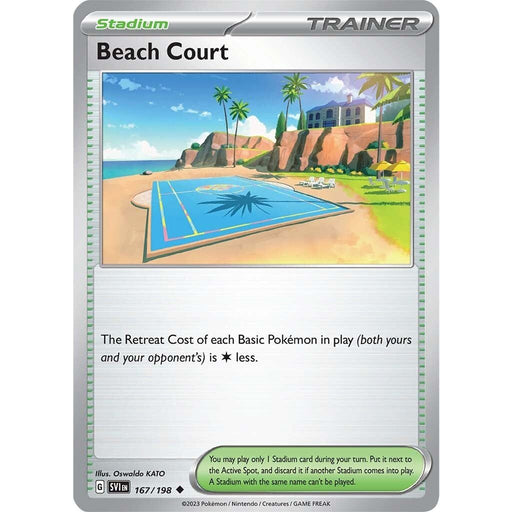 Beach Court (167/198) [Scarlet & Violet: Base Set] - Just $0.05! Shop now at Retro Gaming of Denver