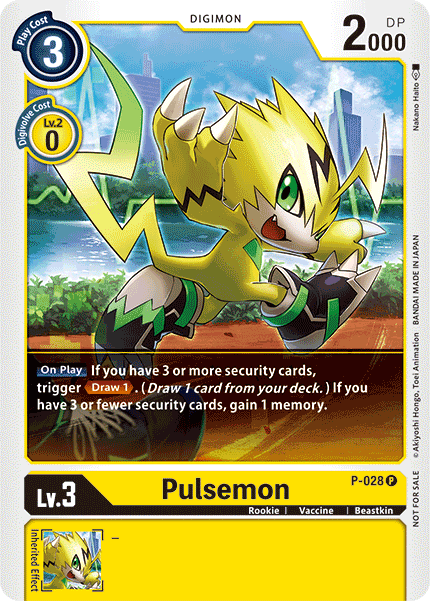 Pulsemon [P-028] [Promotional Cards] - Just $0.09! Shop now at Retro Gaming of Denver