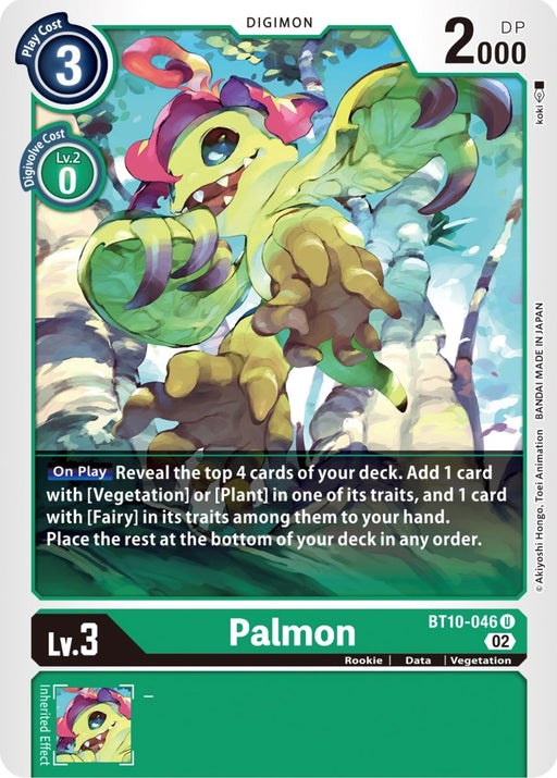 Palmon [BT10-046] [Xros Encounter] - Just $0.20! Shop now at Retro Gaming of Denver